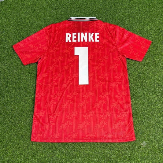 Camiseta de fútbol retro 1997-1998 de portero Andreas Reinke del FC Kaiserslautern