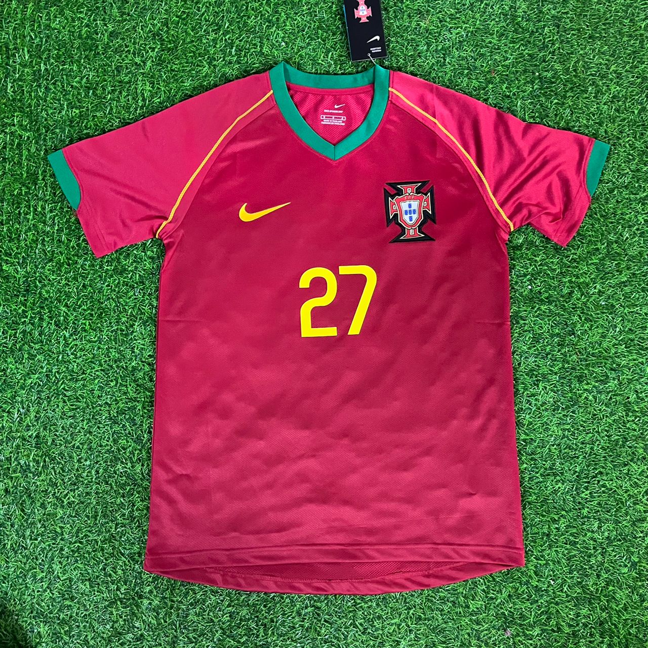 Ricardo Quaresma 27 – Portugal WM 2006 Retro Trikot – | Jersey | Maillot Fußballtrikot