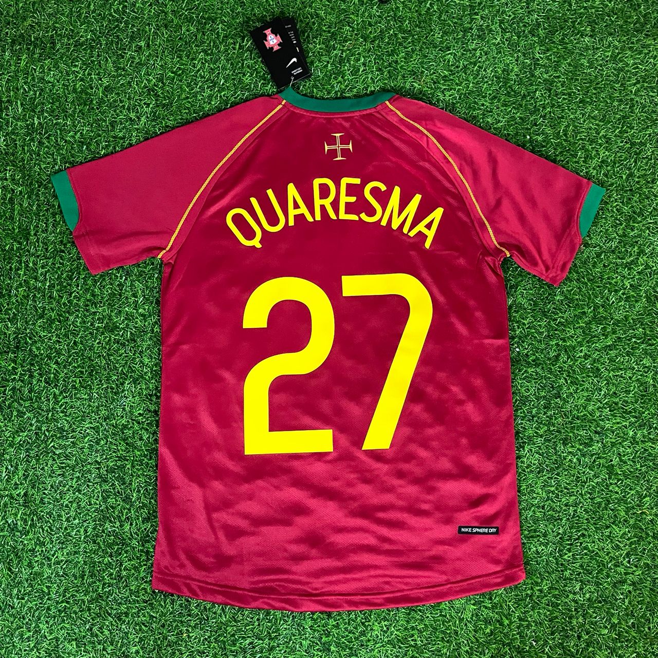 Ricardo Quaresma 27 – Portugal WM 2006 Retro Trikot – | Jersey | Maillot Fußballtrikot