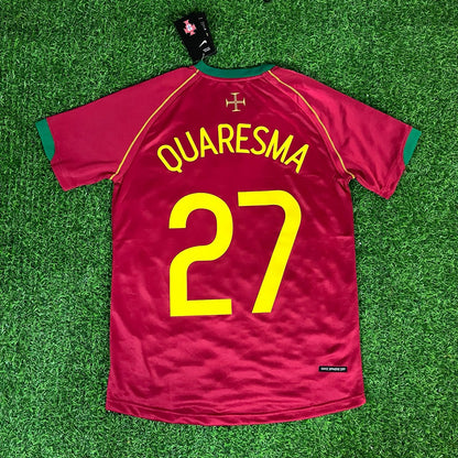 Ricardo Quaresma 27 – Portugal WM 2006 Retro Trikot – | Jersey | Maillot Fußballtrikot