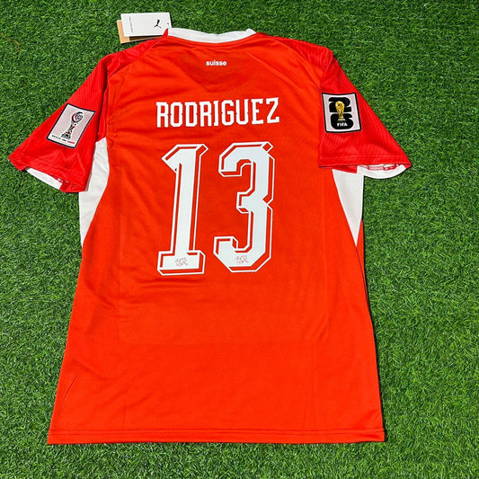 Ricardo Rodriguez 13- Schweiz WM 2026 Trikot