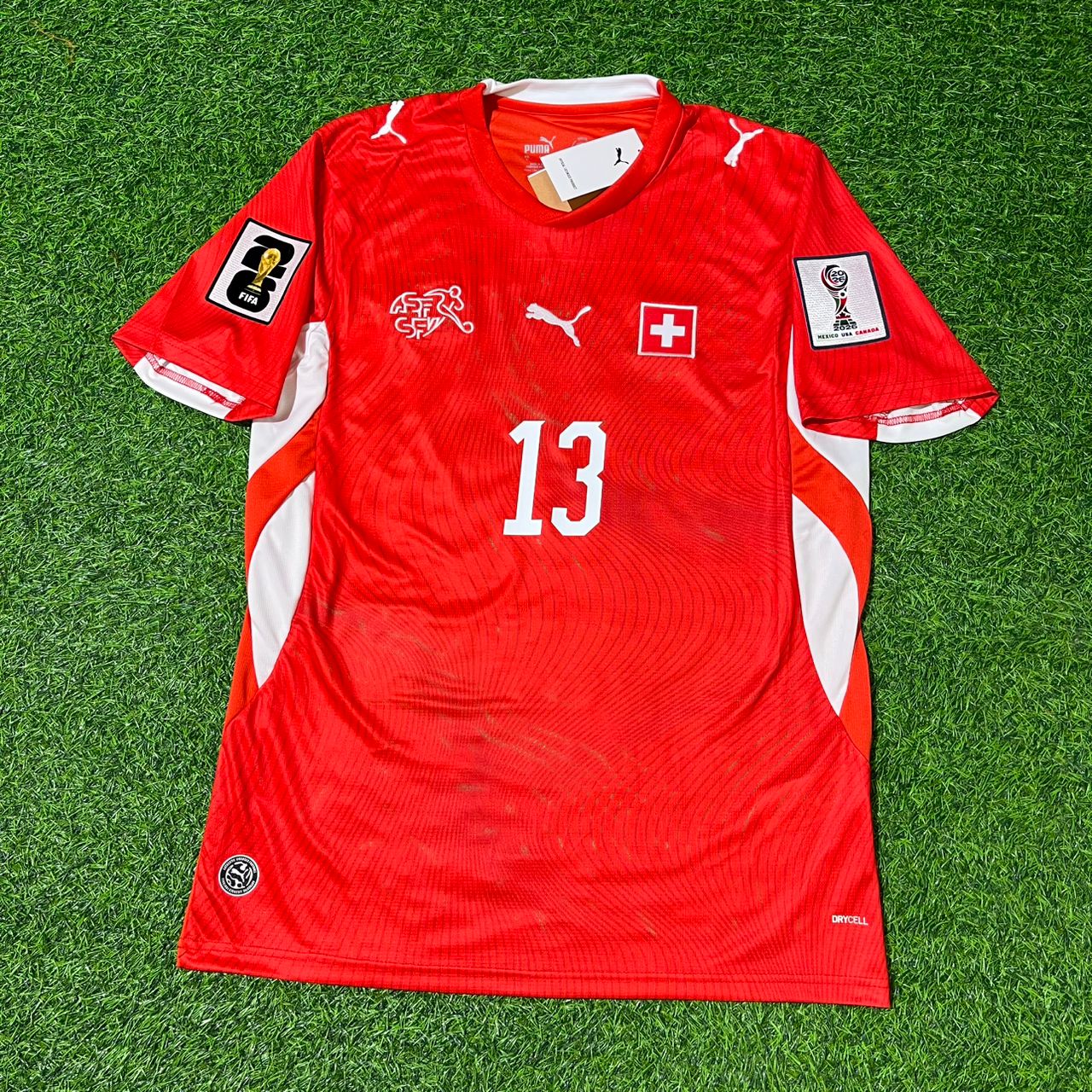 Ricardo Rodriguez 13- Schweiz WM 2026 Trikot