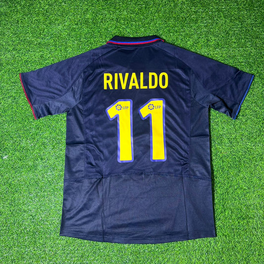 Rivaldo Barcelona Retro Season Retro Football Jersey Trikot