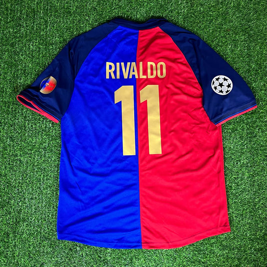 Rivaldo – Barcelona 1998/1999 Retro Trikot – | Trikot | Maillot Fußballtrikot