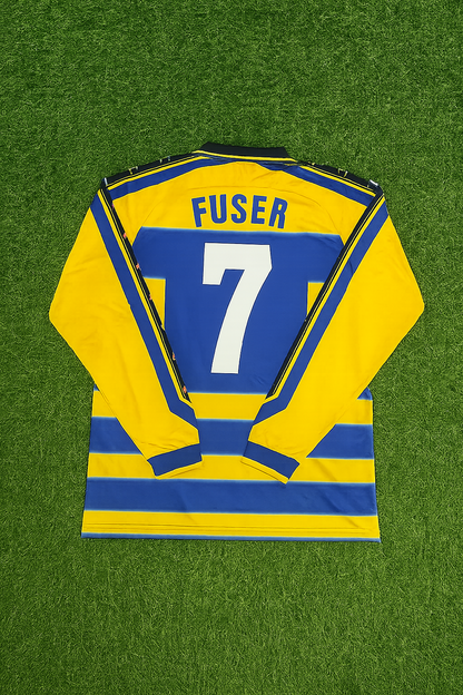Diego Fuser Parma 1999/2000 Retro Long Sleeve Football Jersey Kit