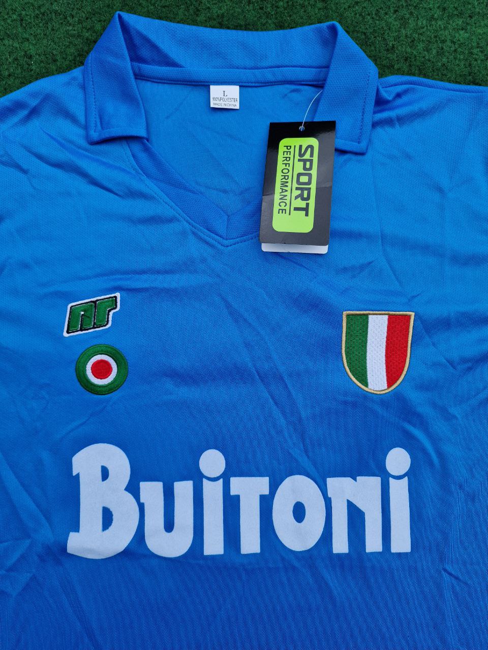 Napoli Diego Armando Maradona #10 Vintage Football Maillot Maglia Jersey Trikot Soccer Shirt