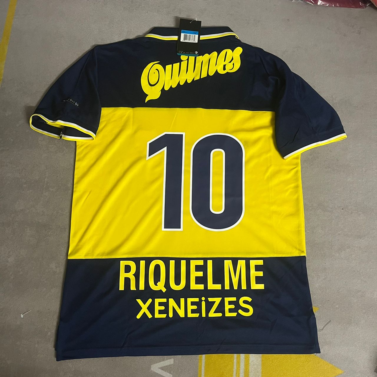 Juan Roman Riquelme Boca Juniors 1998-1999 Retro Football Jersey Trikot