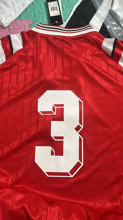 Türkei Legende Rot Türkei Retro Rot Spezial Trikot Fußballtrikot Maglia Trikot Maillot