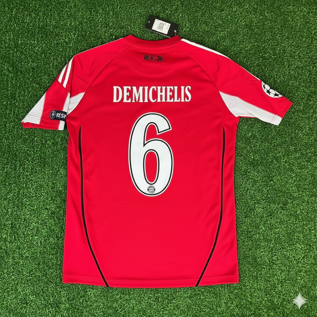 Martin Demichelis Bayern Munich 2010/11 Home Jersey Trikot