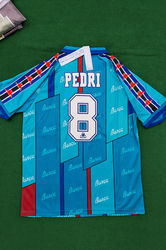 Pedri Barcelona 1996 1997 Retro Football Jersey