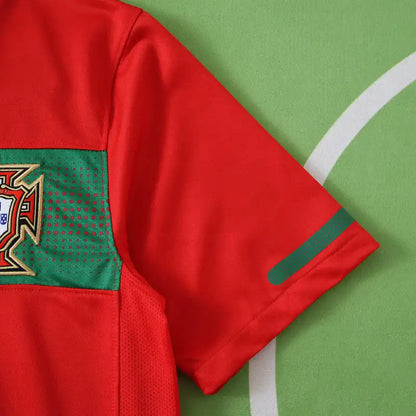 Portugal 2010 Season Home Red Retro Jersey Trikot Soccer Shirt