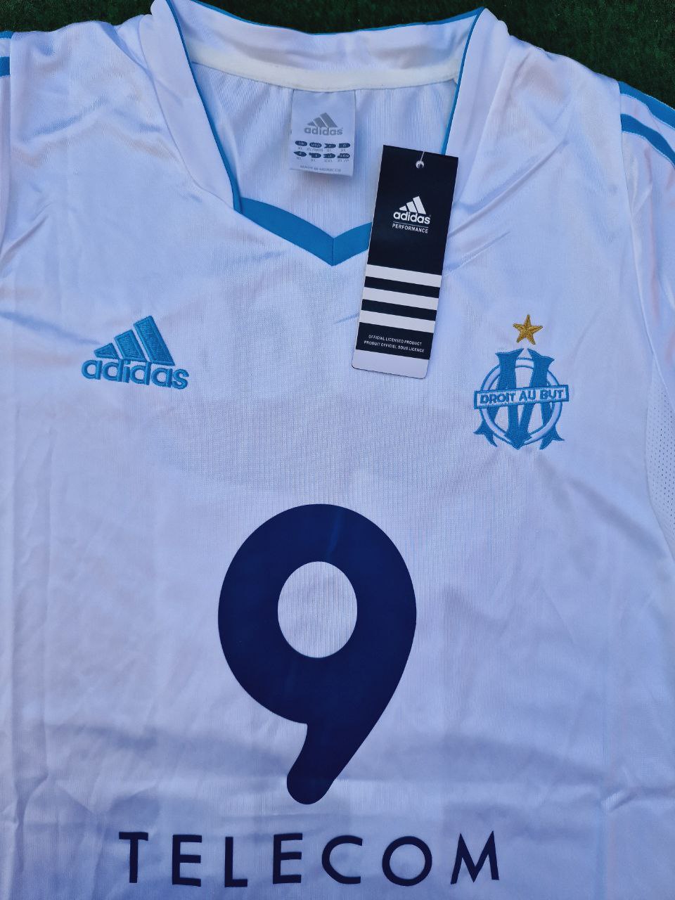 Olympique Marseille Didier Drogba 2003-04  Home  OM Football Jersey Maillot