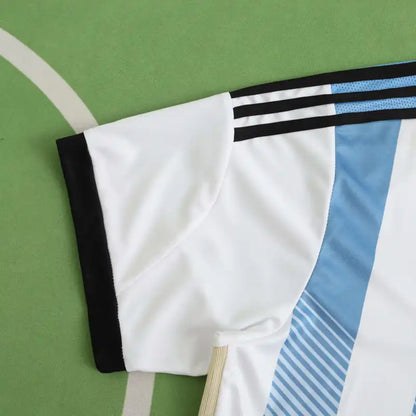Argentinien 2014 Saison Heim Retro Trikot Fußballtrikot