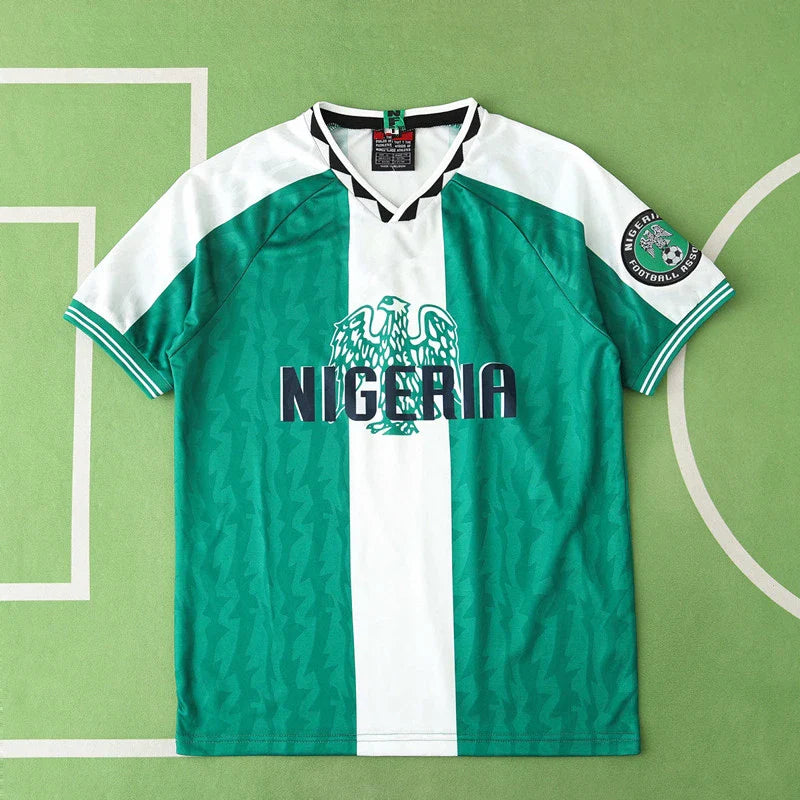 Nigeria 1996 Season Home Retro Jersey Trikot Soccer Shirt