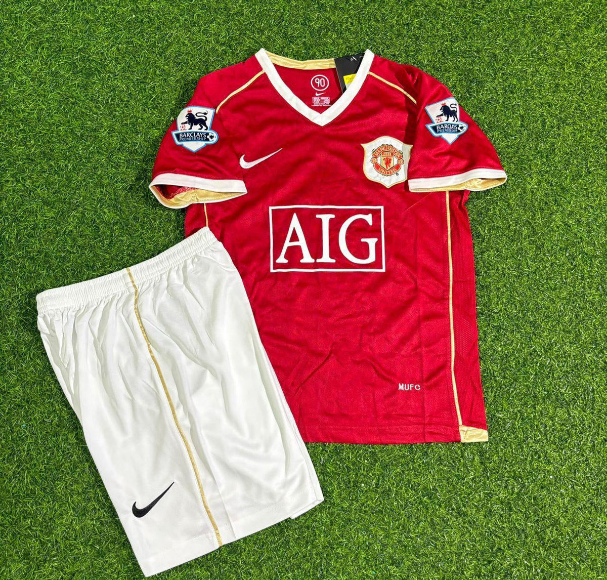 Ryan Giggs #11 Manchester United 2006-2007 Kids Home Football Jersey