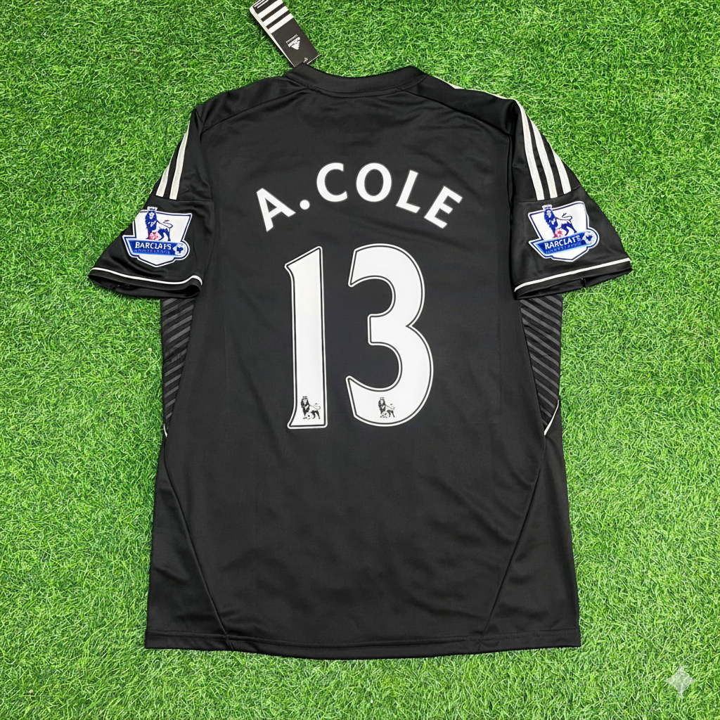 Chelsea 2013/14 Black Retro Football Jersey – Ashley Cole