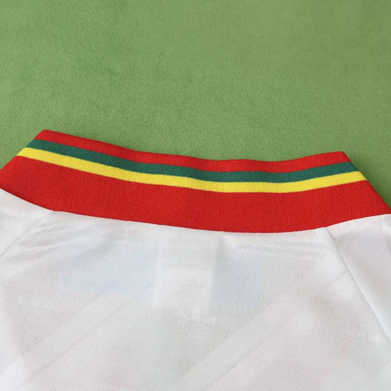 Portugal 1992 Season Away White Retro Jersey Trikot Soccer Shirt