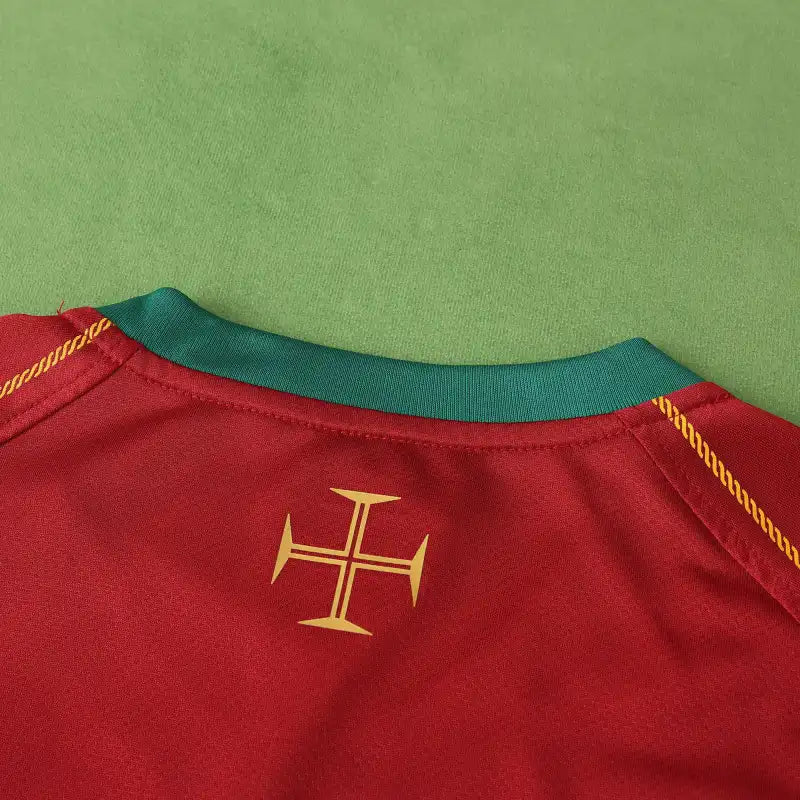 Portugal 2006 Season Home Red Retro Jersey Trikot Soccer Shirt