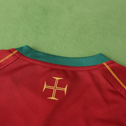Portugal 2006 Season Home Red Retro Jersey Trikot Soccer Shirt