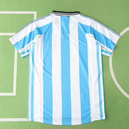 Argentinien 1988 Saison Home Retro Trikot Fußballtrikot