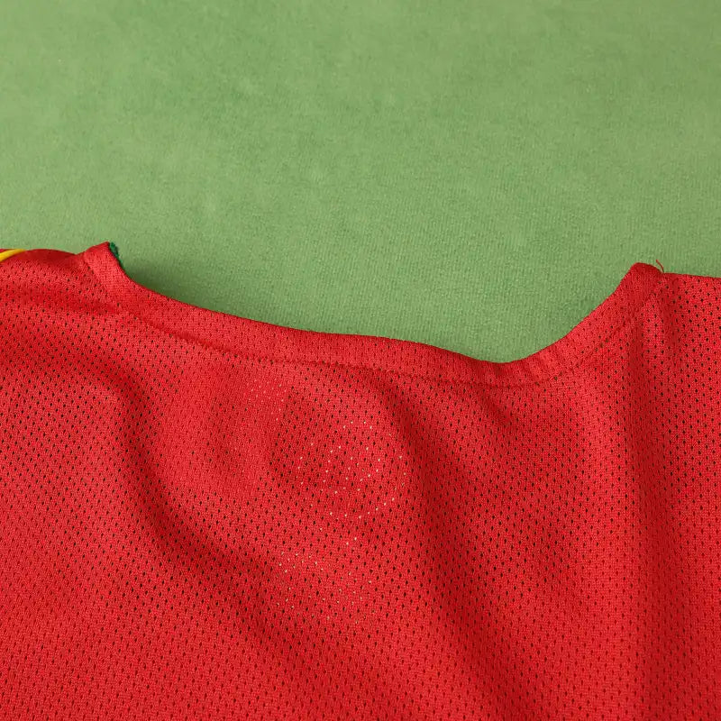 Maillot de Foot Rétro Rouge Domicile Saison 2004 Portugal