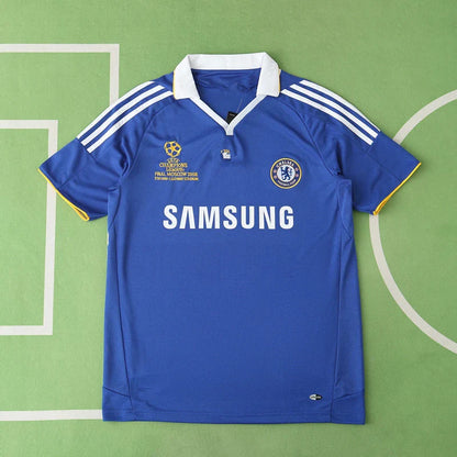 Chelsea F.C. 08/09 Season Home Navy Blue Retro Jersey Trikot Soccer Shirt