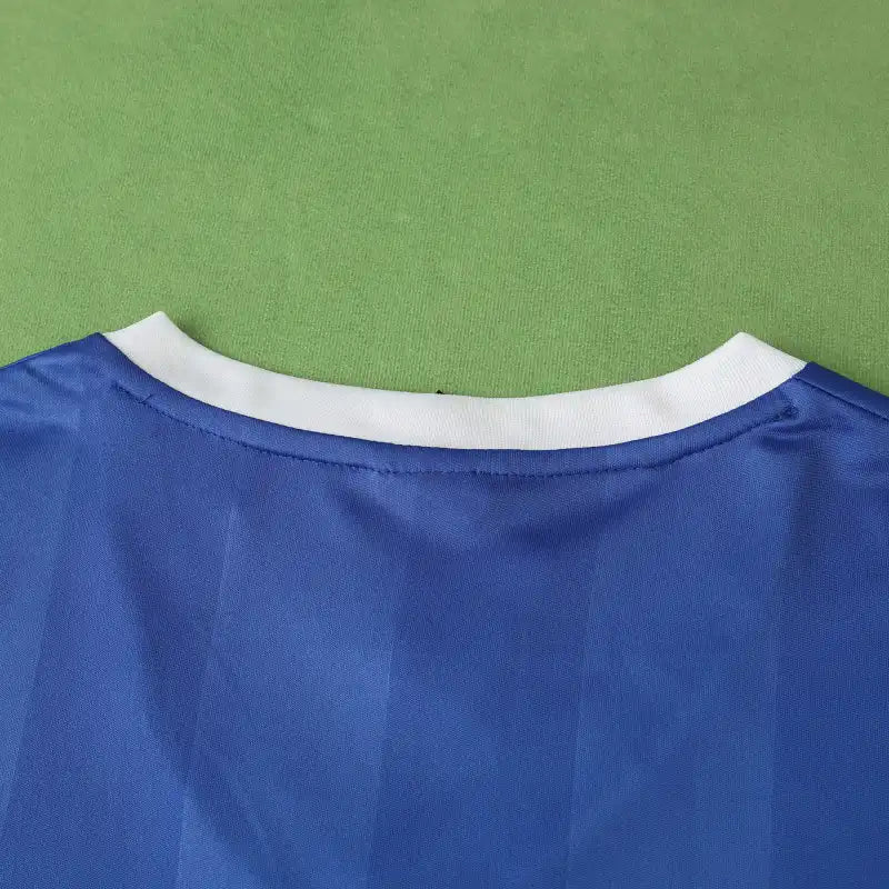 Argentinien 1986 Auswärtstrikot Retro Blau Trikot Fußballtrikot