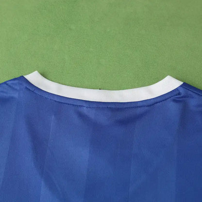 Argentinien 1986 Auswärtstrikot Retro Blau Trikot Fußballtrikot