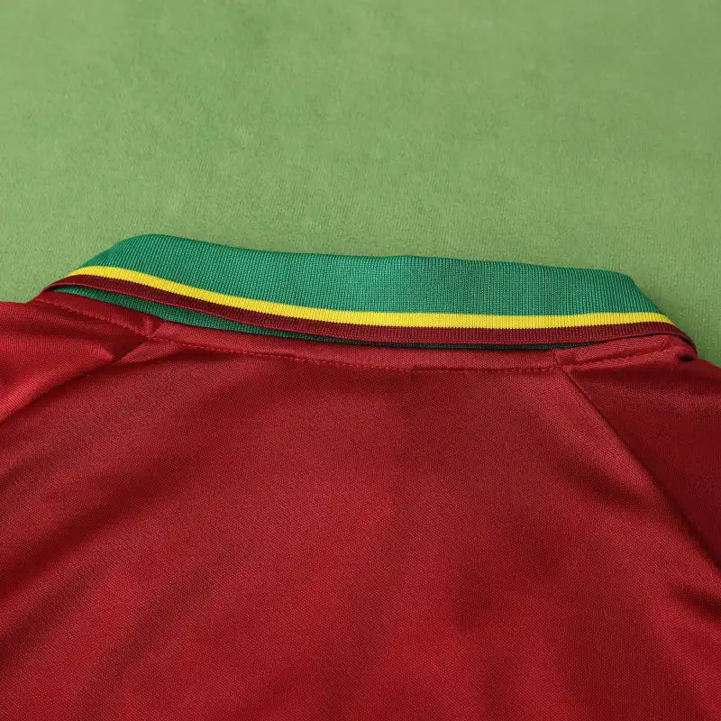 Portugal 1998 Season Home Red Retro Jersey Trikot Soccer Shirt
