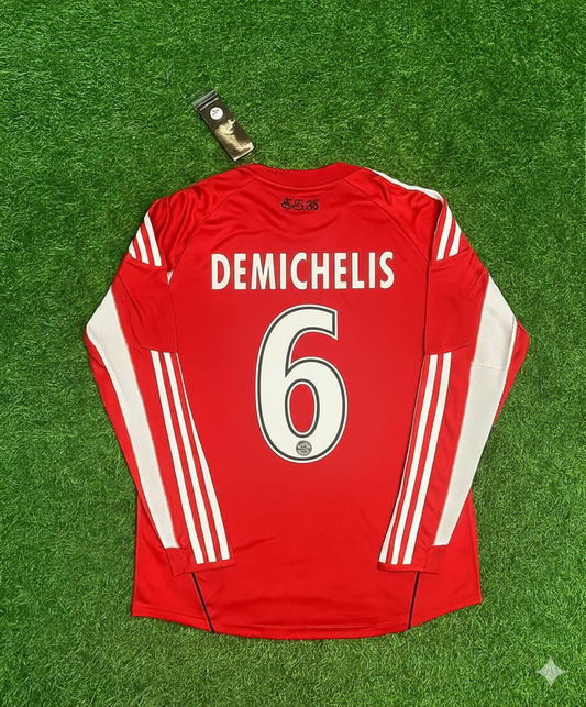 FC Bayern München 2010/11 Rotes Retro-Trikot – Martin Demichelis
