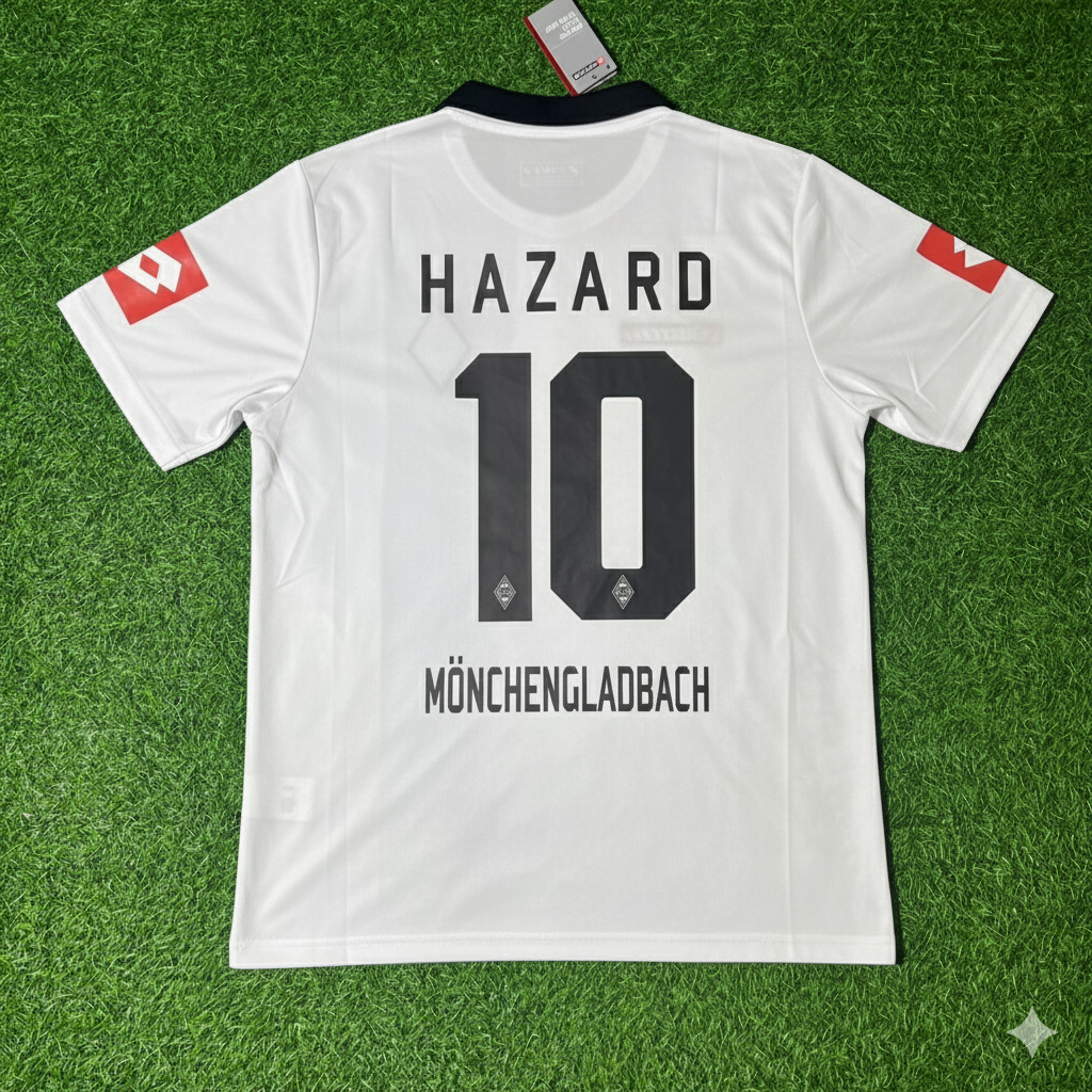 Maillot de football rétro Thorgan Hazard Borussia Mönchengladbach 2008/09