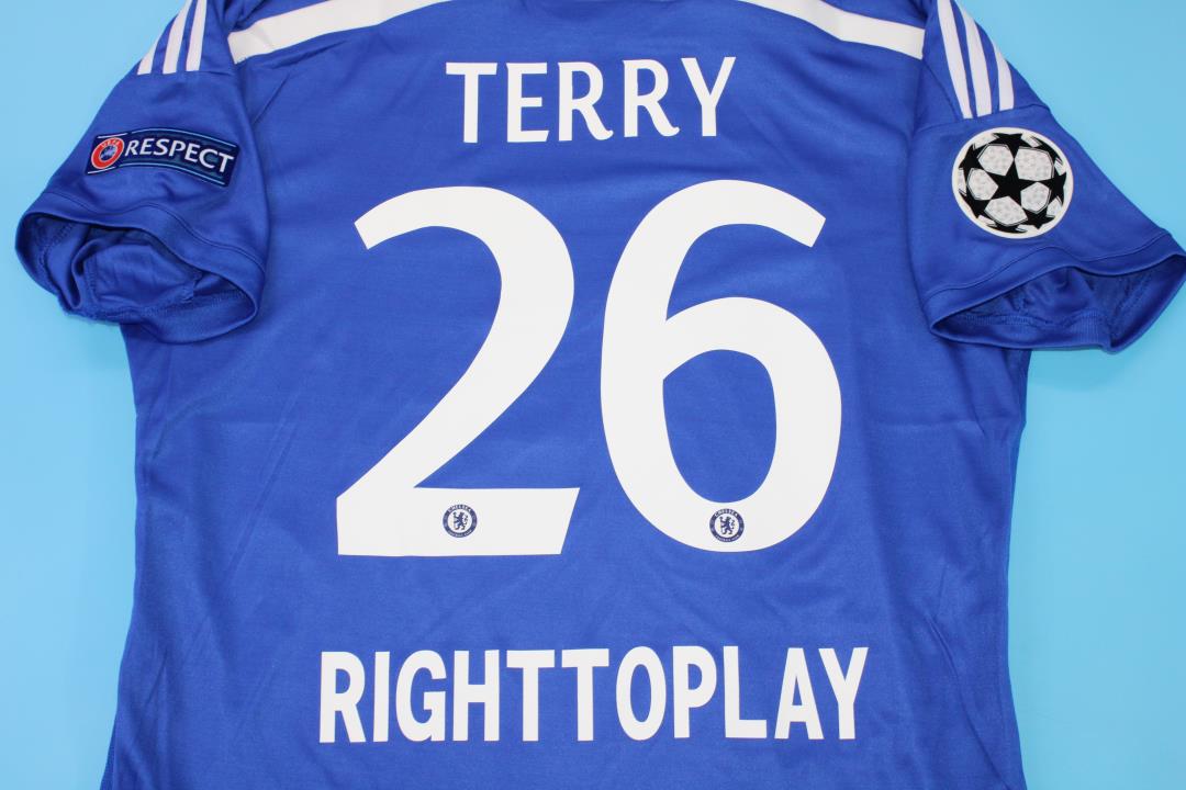 John Terry Chelsea 2014 2015 Retro Sleeve Jersey Soccer Shirt