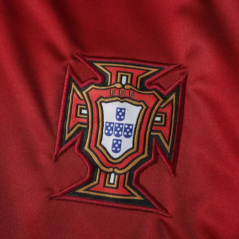 Portugal 1998 Season Home Red Retro Jersey Trikot Soccer Shirt