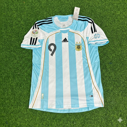 Ariel Ortega Argentinien Retro Fußballtrikot