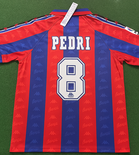 Pedri Barcelona 1996 1997 Retro Jersey