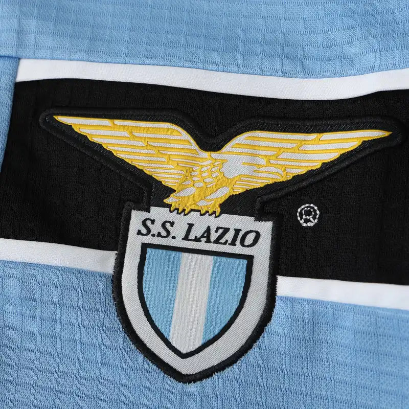 S.S. Lazio 98/99 Saison Heimtrikot Blau Retro Trikot Fußballtrikot