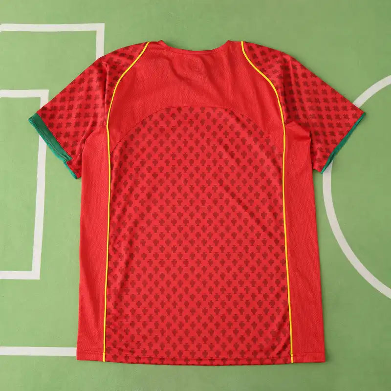 Maillot de Foot Rétro Rouge Domicile Saison 2004 Portugal