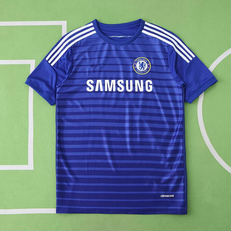 Chelsea F.C. 14/15 Season Home Navy Blue Retro Jersey Trikot Soccer Shirt