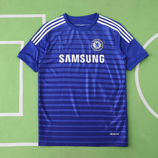 Chelsea F.C. 14/15 Season Home Navy Blue Retro Jersey Trikot Soccer Shirt