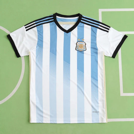 Argentina 2014 Season Home Retro Jersey Trikot Soccer Shirt