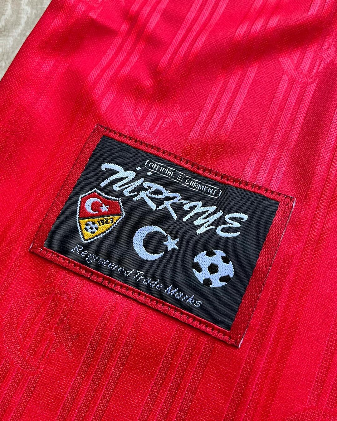 Türkei Legende Rot Türkei Retro Rot Spezial Trikot Fußballtrikot Maglia Trikot Maillot