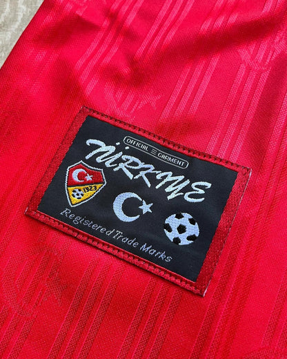 Türkei Legende Rot Türkei Retro Rot Spezial Trikot Fußballtrikot Maglia Trikot Maillot