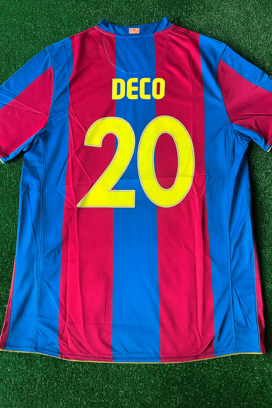 Deco Barcelona 2007 2008 Retro Jersey Maillot Trikot Maglia