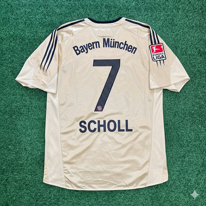 Bayern Munich 2004/05 Golden Set Retro Football Jersey – Mehmet Scholl