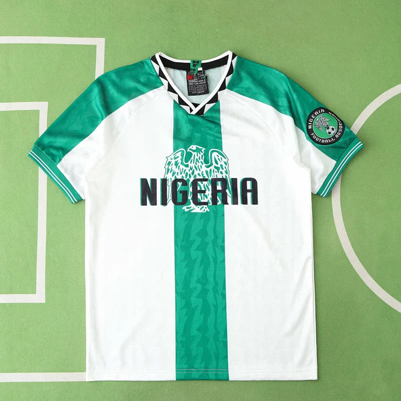 Nigeria 1996 Season Away Retro Jersey Trikot Soccer Shirt