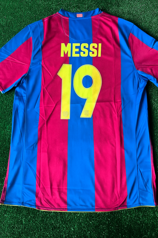 Lionel Messi Barcelone 2007 2008 Maillot Rétro