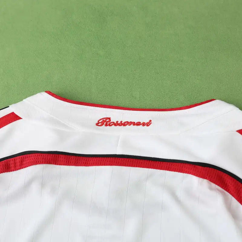 A.C. Milan 06/07 Away White Retro Jersey Trikot Soccer Shirt