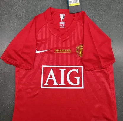 Manchester United 2009 Moskau Finale Kinder Trikot Heim