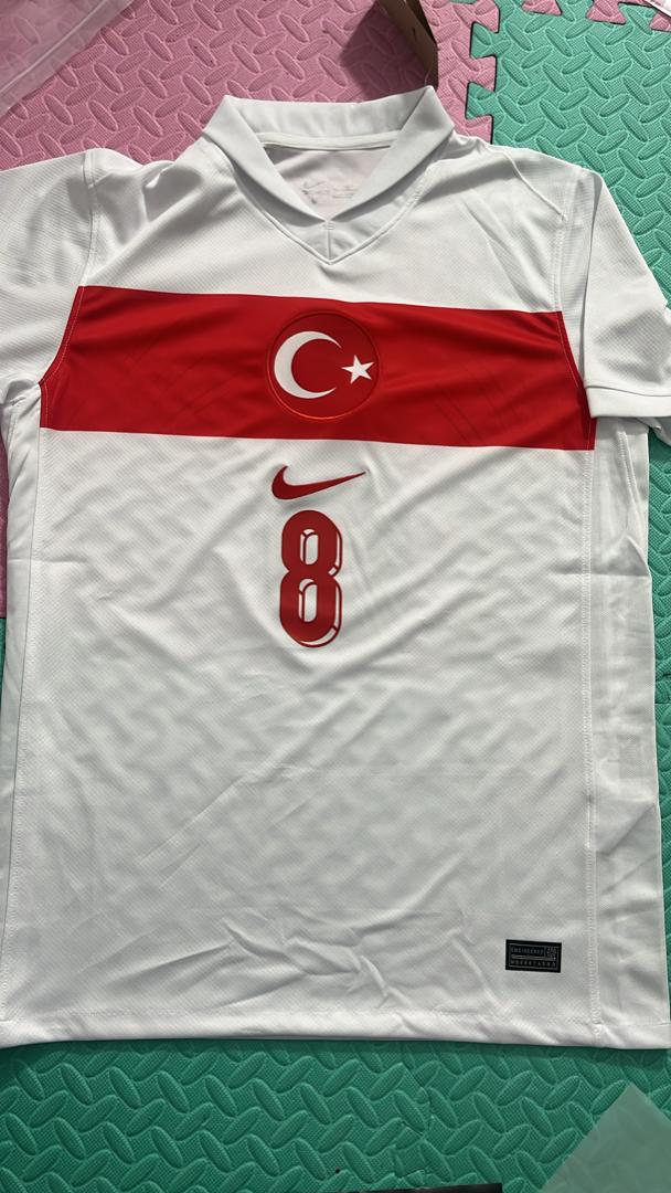 Arda Guler 2024 UEFA Turkey  Home Formasi Football Jersey Maillot Trikot Maglia
