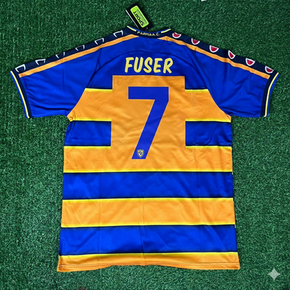 Diego Fuser Parma Calcio 98-99 Retro Jersey Maillot Trikot Soccer Shirt